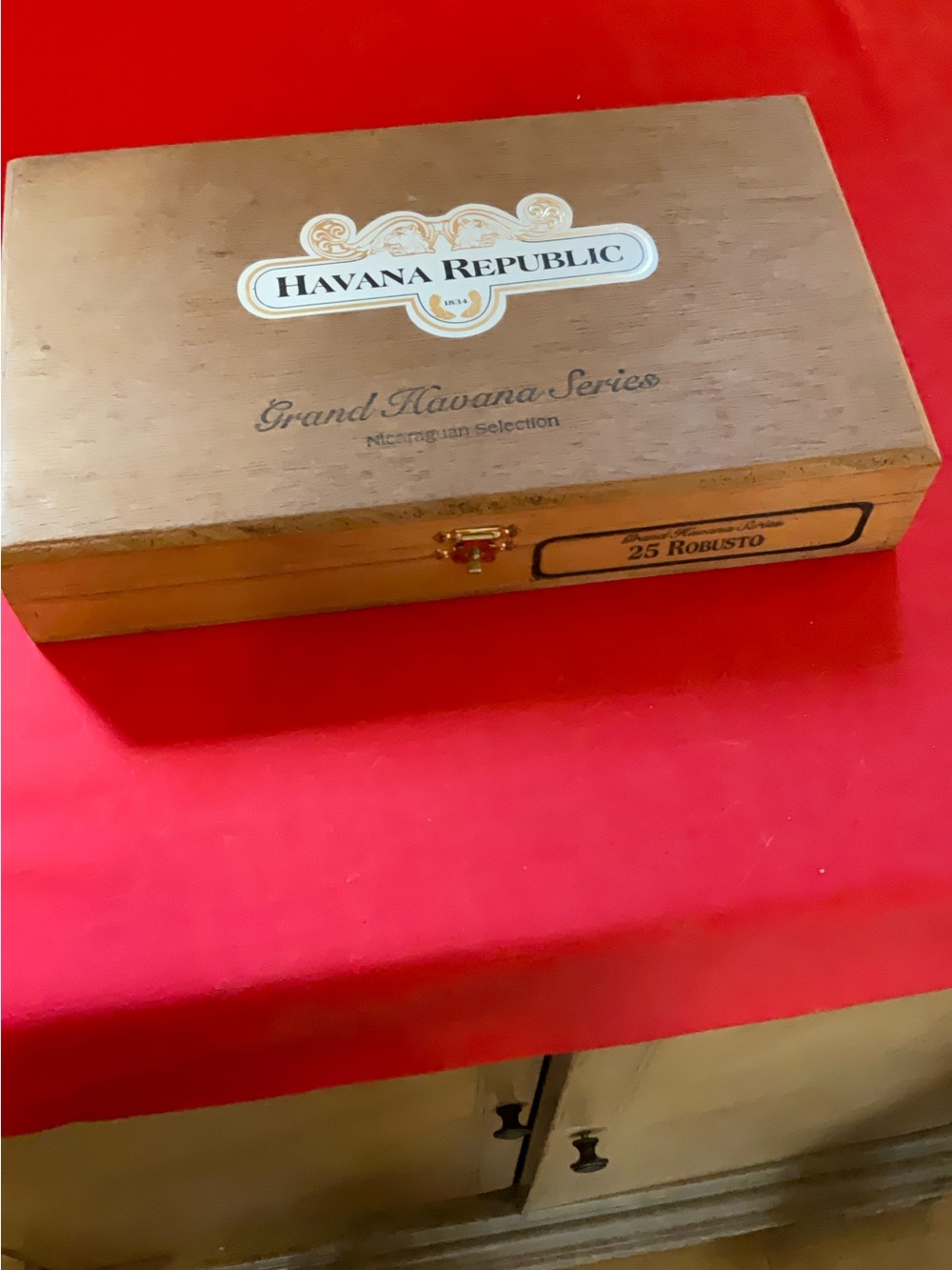 Havana Republic wooden box